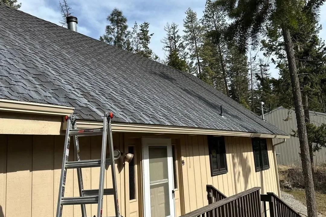 roof restoration in spokane before and after